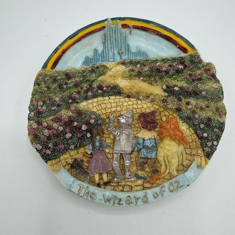 THE WIZARD OF OZ PLATE ~ Popular Imports ~ 1997‎ ~ 5”d ~ VGC ~